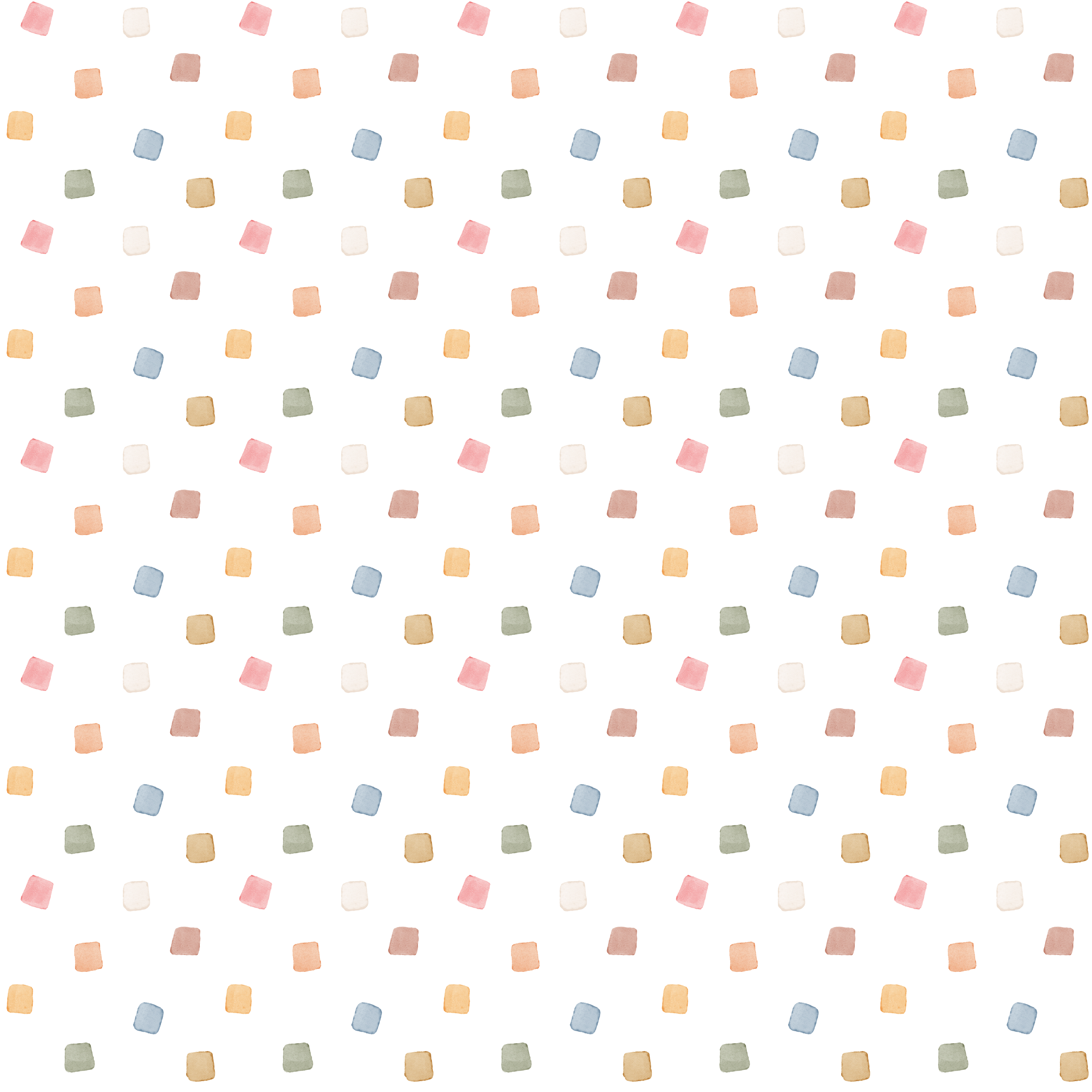 Colorful Squares Contact Paper  - Pack Of 3 Rolls (24x48" Each)