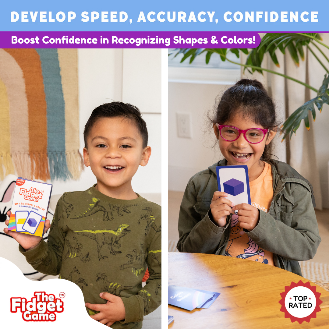 2d & 3d Shapes & Colors Card Pack