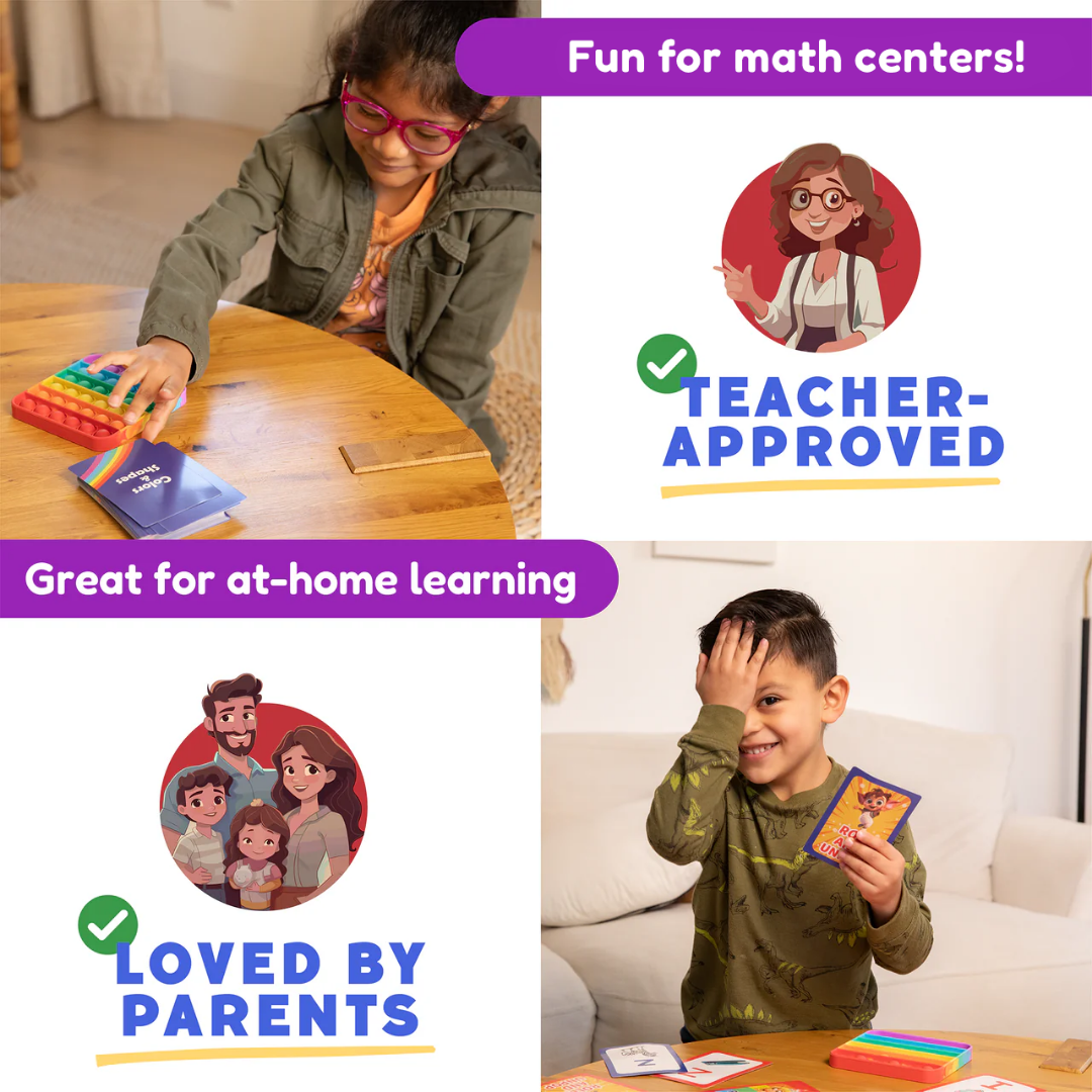 2d & 3d Shapes & Colors Card Pack