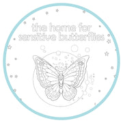 Printable Coloring Pages - The Home For Sensitive Butterflies