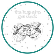 Printable Coloring Pages - The Hug Who Got Stuck