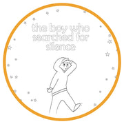 Printable Coloring Pages- The Boy Who Searched For Silence
