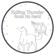 Printable Coloring Pages - Rolling Thunder Finds His Herd