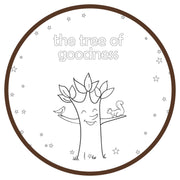 Printable Coloring Pages - The Tree Of Goodness