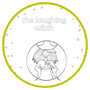 Printable Coloring Pages - The Laughing Witch