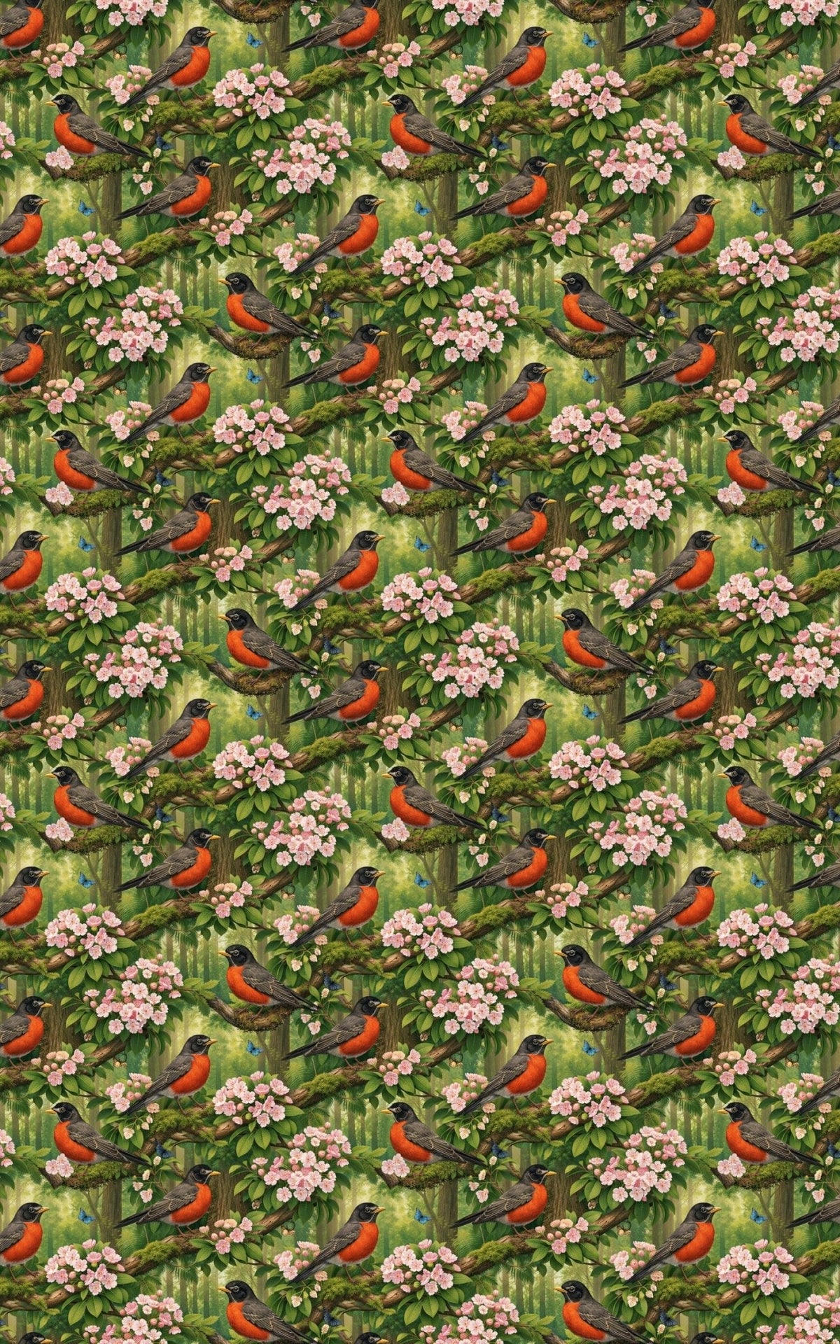 Connecticut Flora & Fauna Wrapping Paper