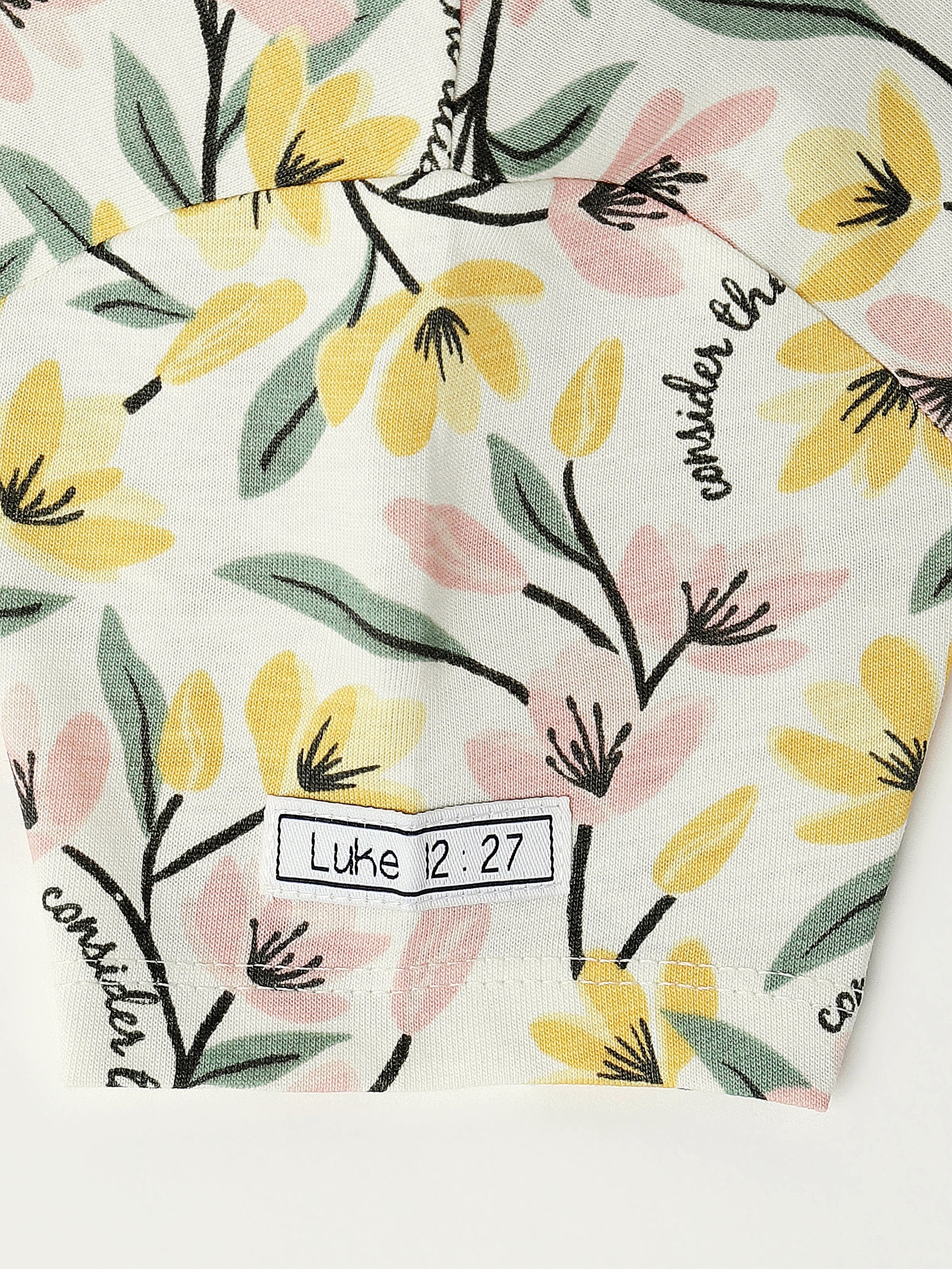 Consider The Lilies Twirl Dress Cotton