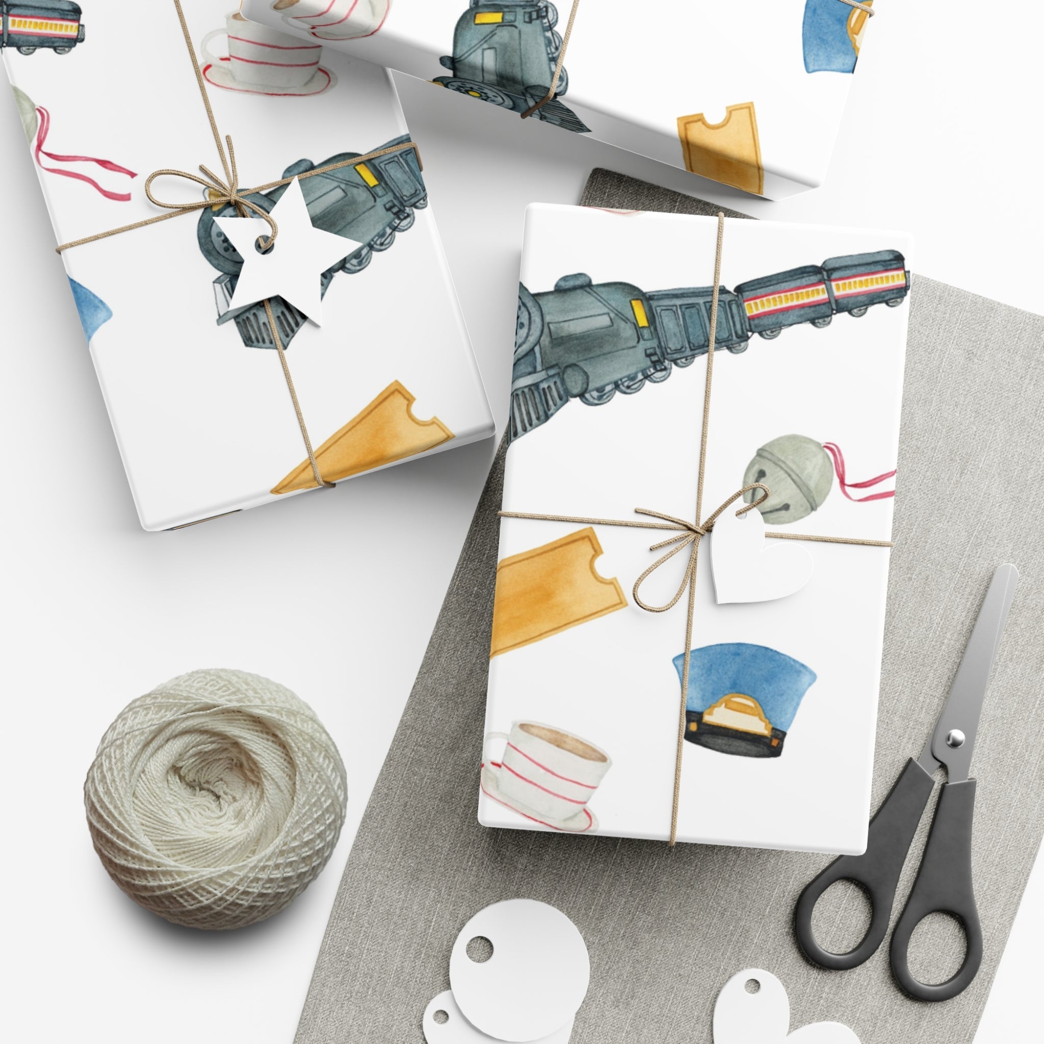 Polar Express Gift Wrap