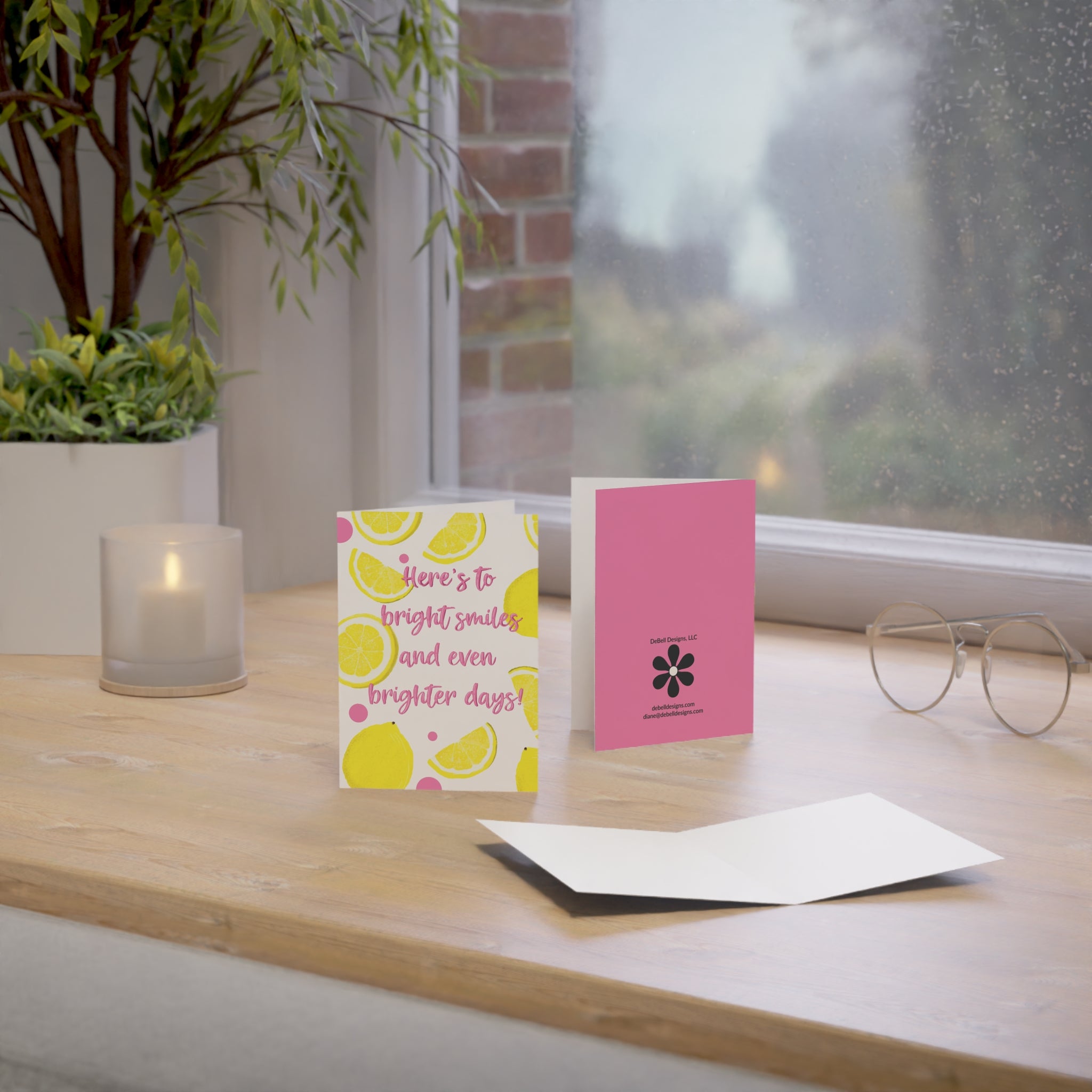 Bright Smiles Lemon Greeting Card