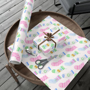 Colorful Stockings Gift Wrap
