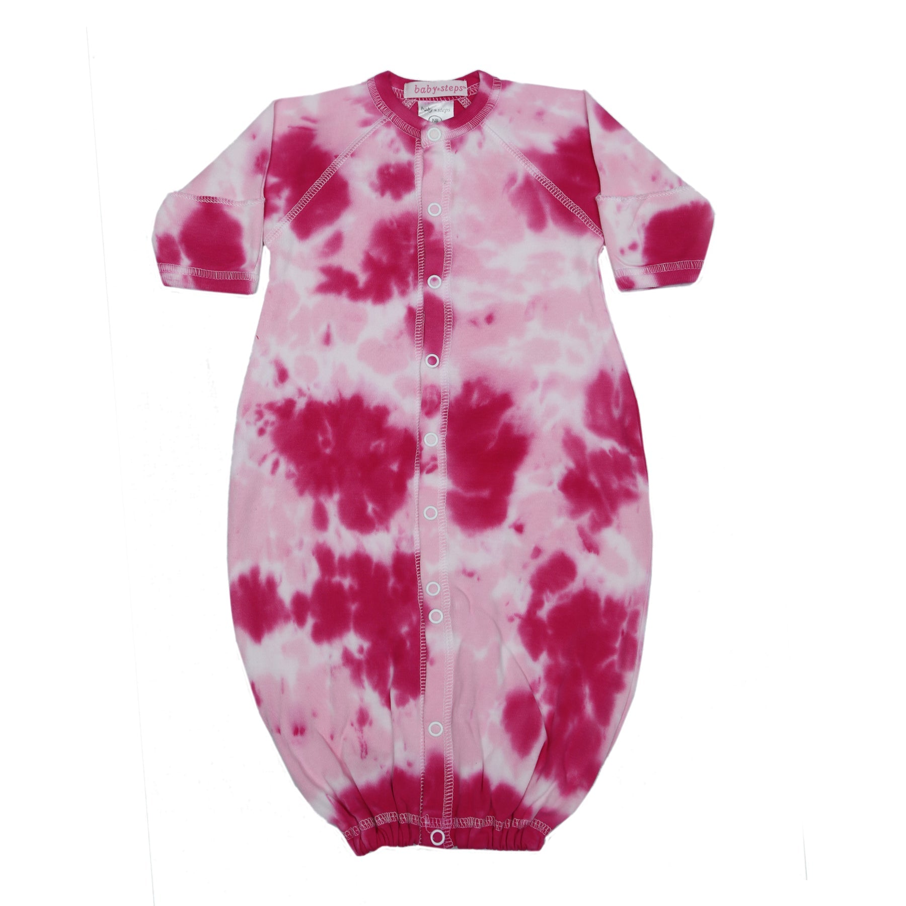 Baby Tie Dye Converter Gown - Roses