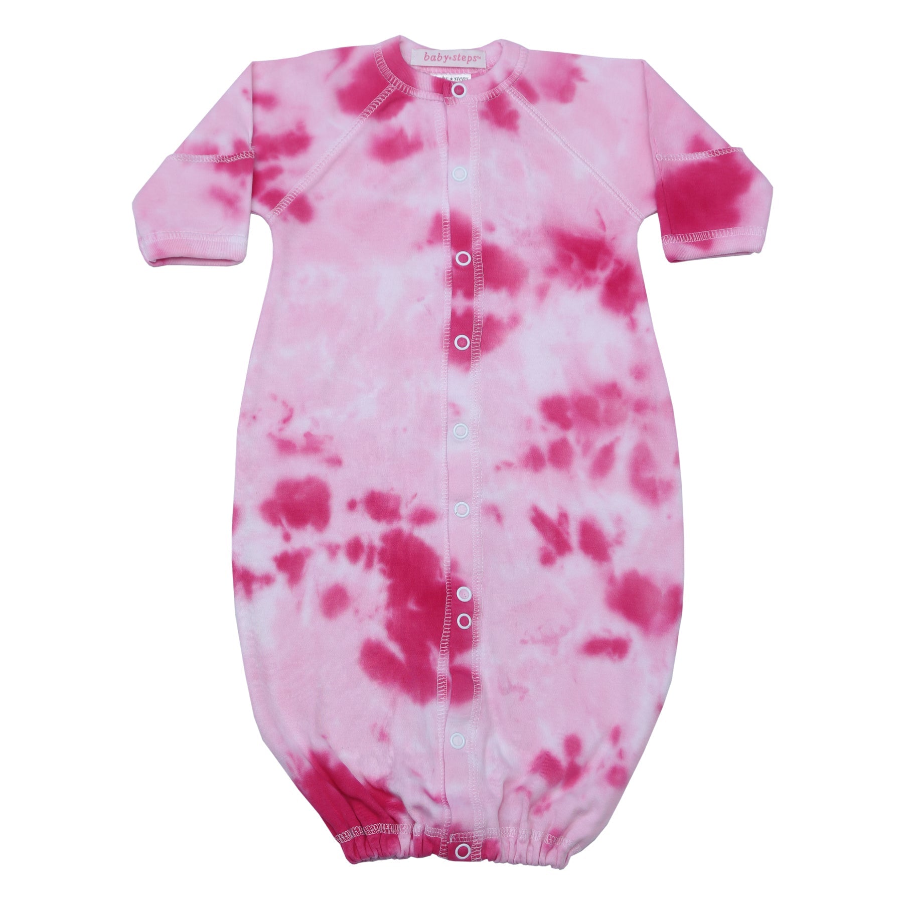 Baby Tie Dye Converter Gown - Roses