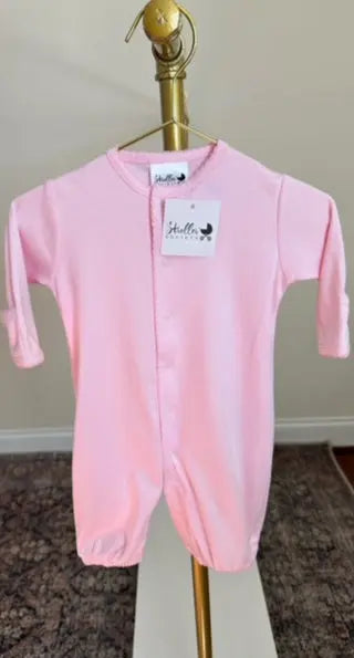 Premium Pima Cotton 2 In 1 Converter Gown/jumpsuit