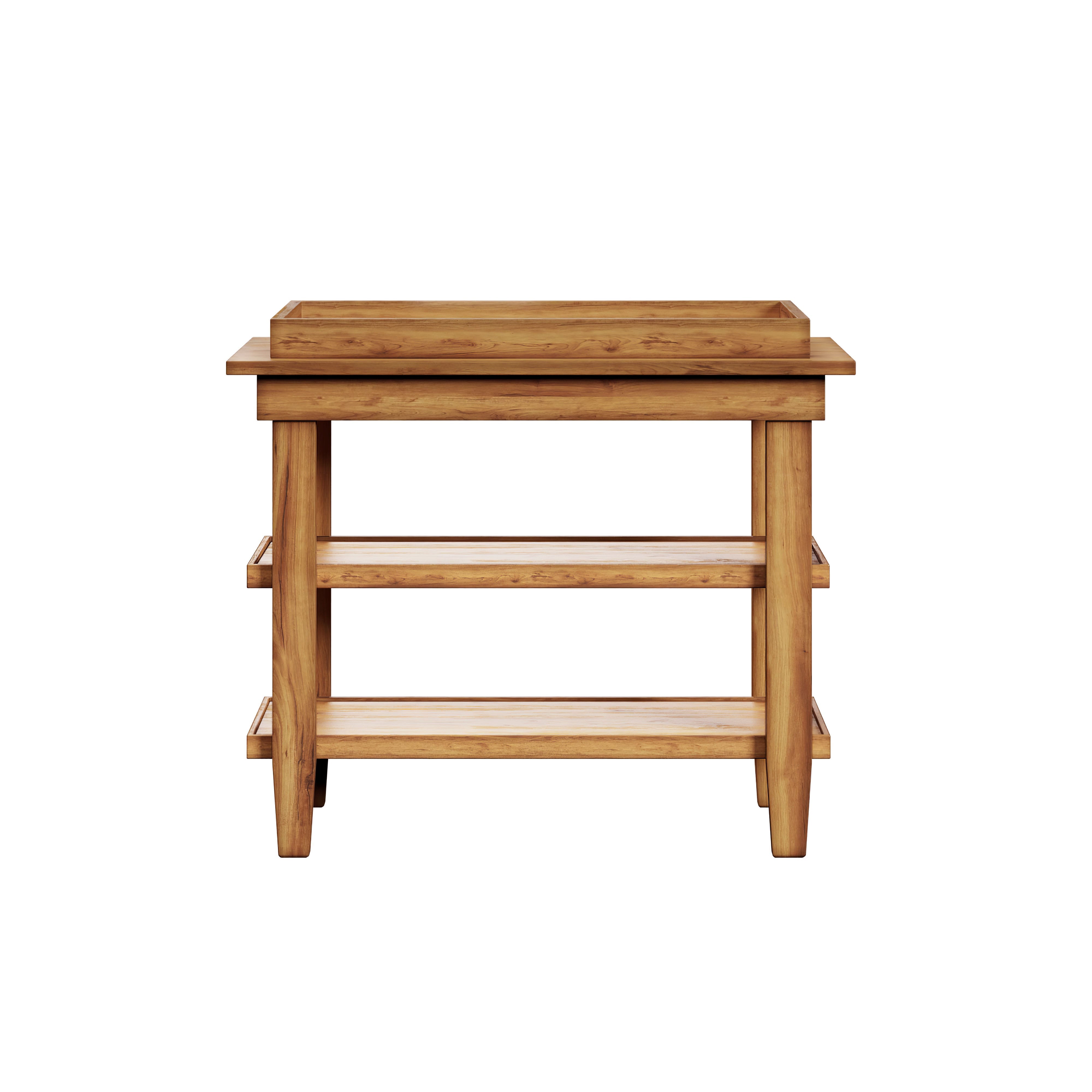 Acacia Open Shelf Changing Table