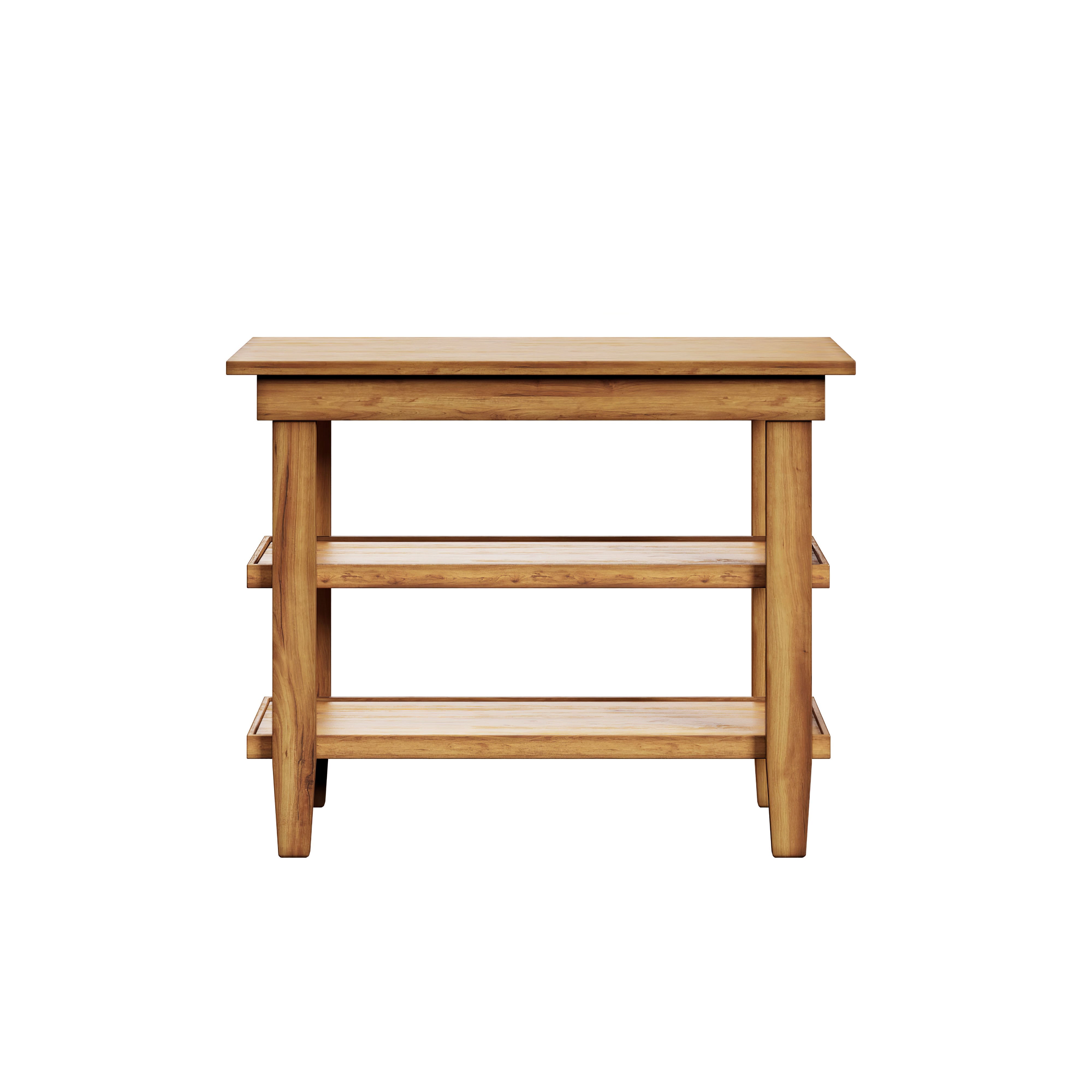 Acacia Open Shelf Changing Table