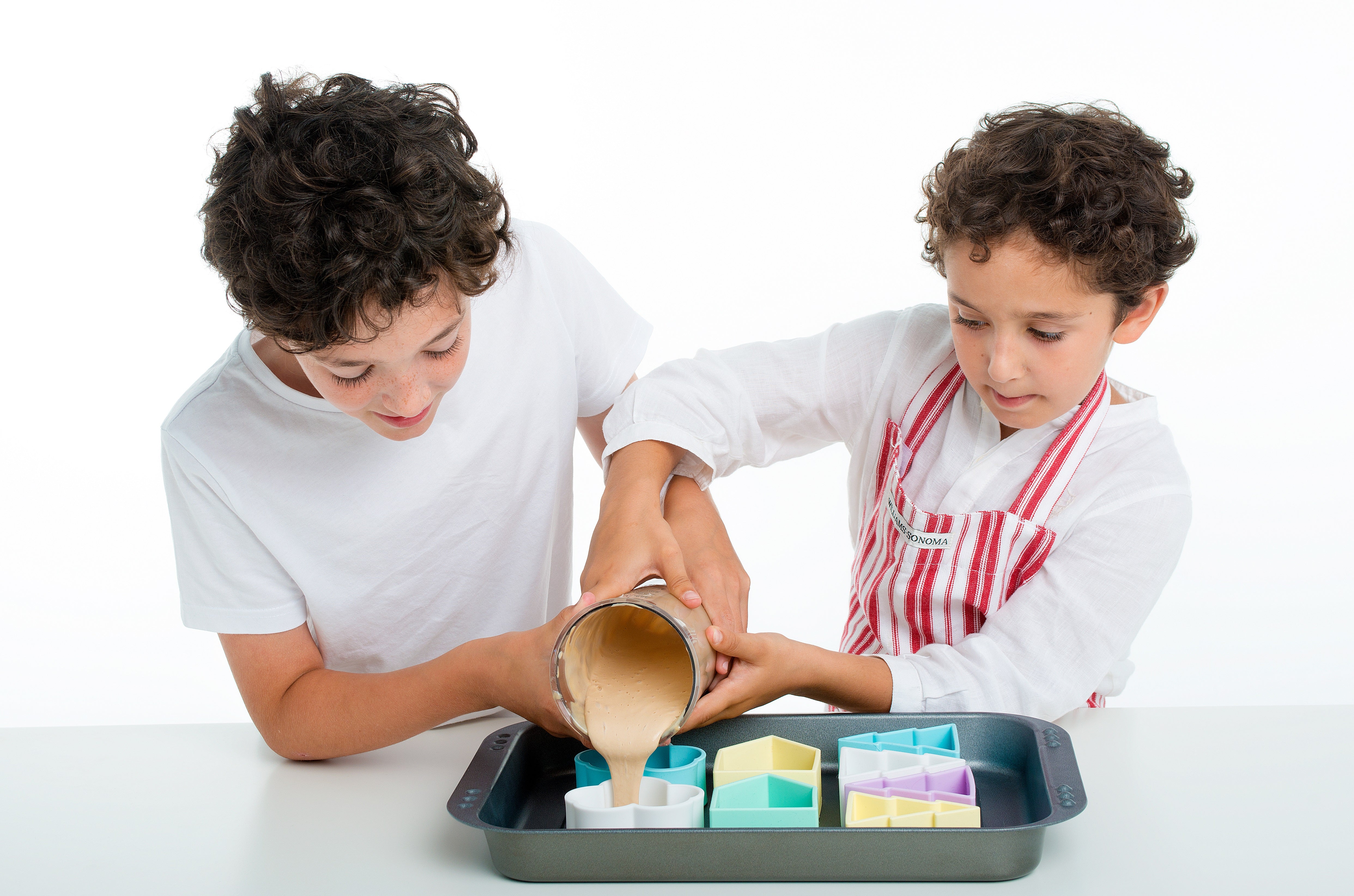 dëna Pastel Kids & Houses 6 Pack