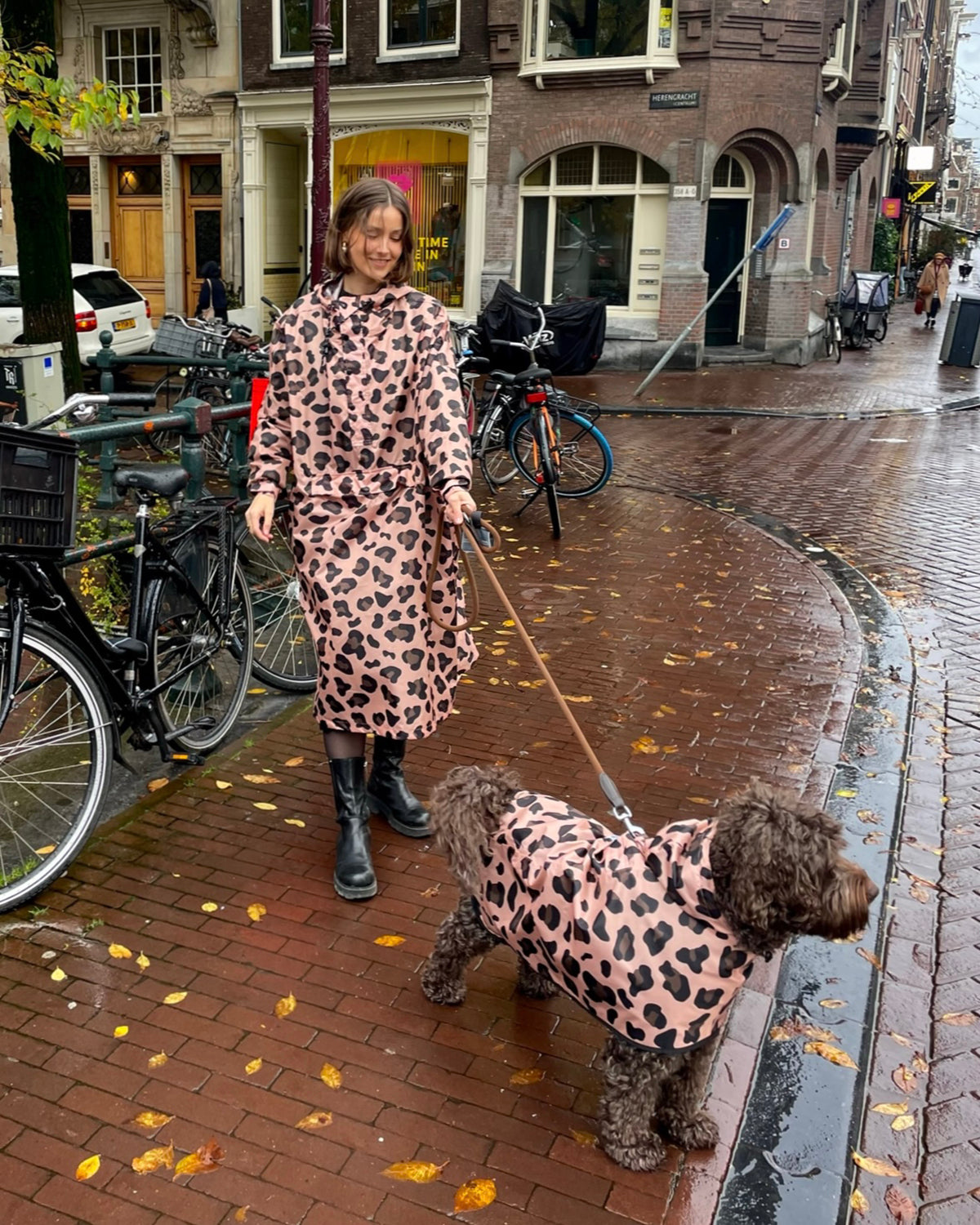 Rain Poncho Animal Print