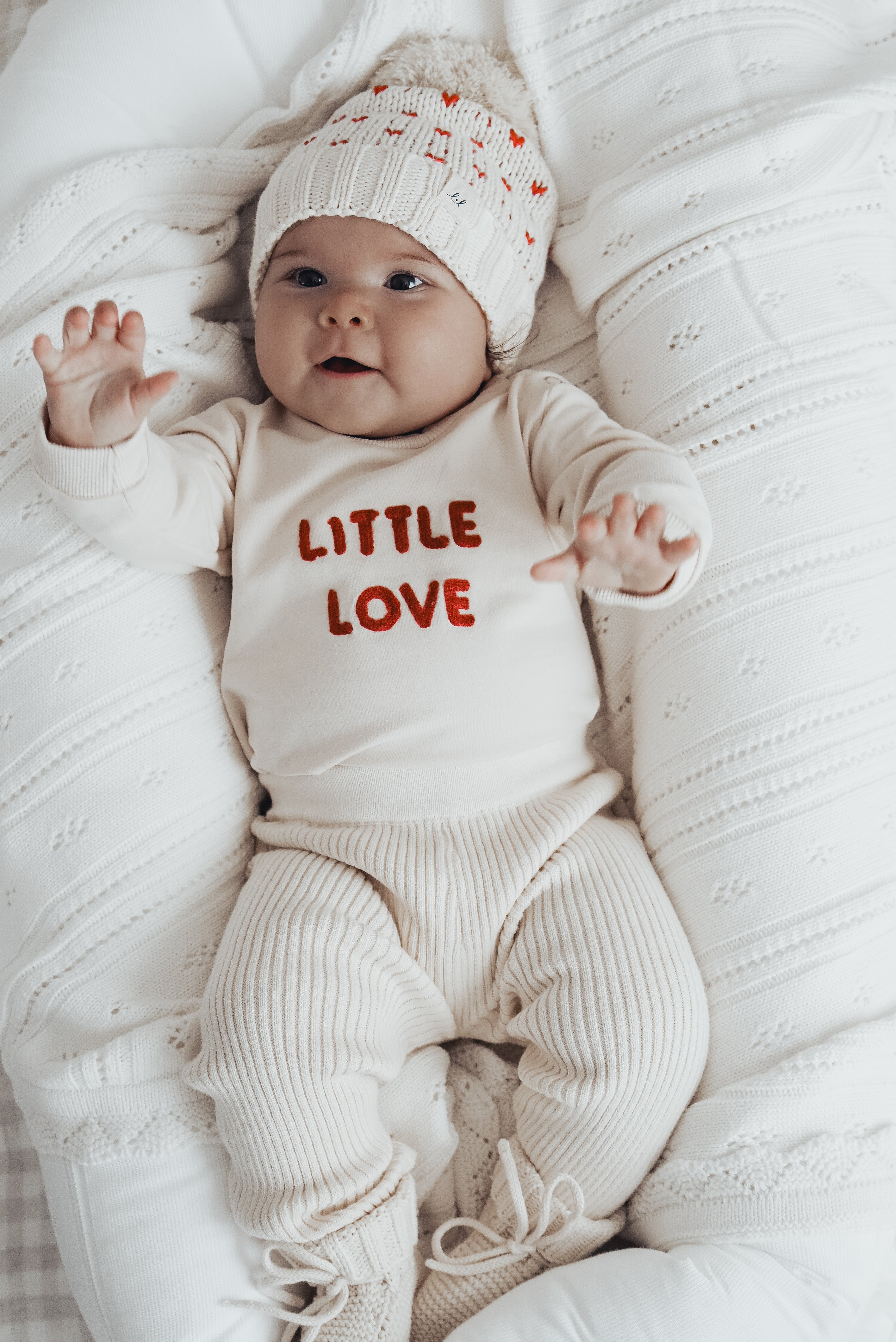 Luna + Luca Little Love Romper
