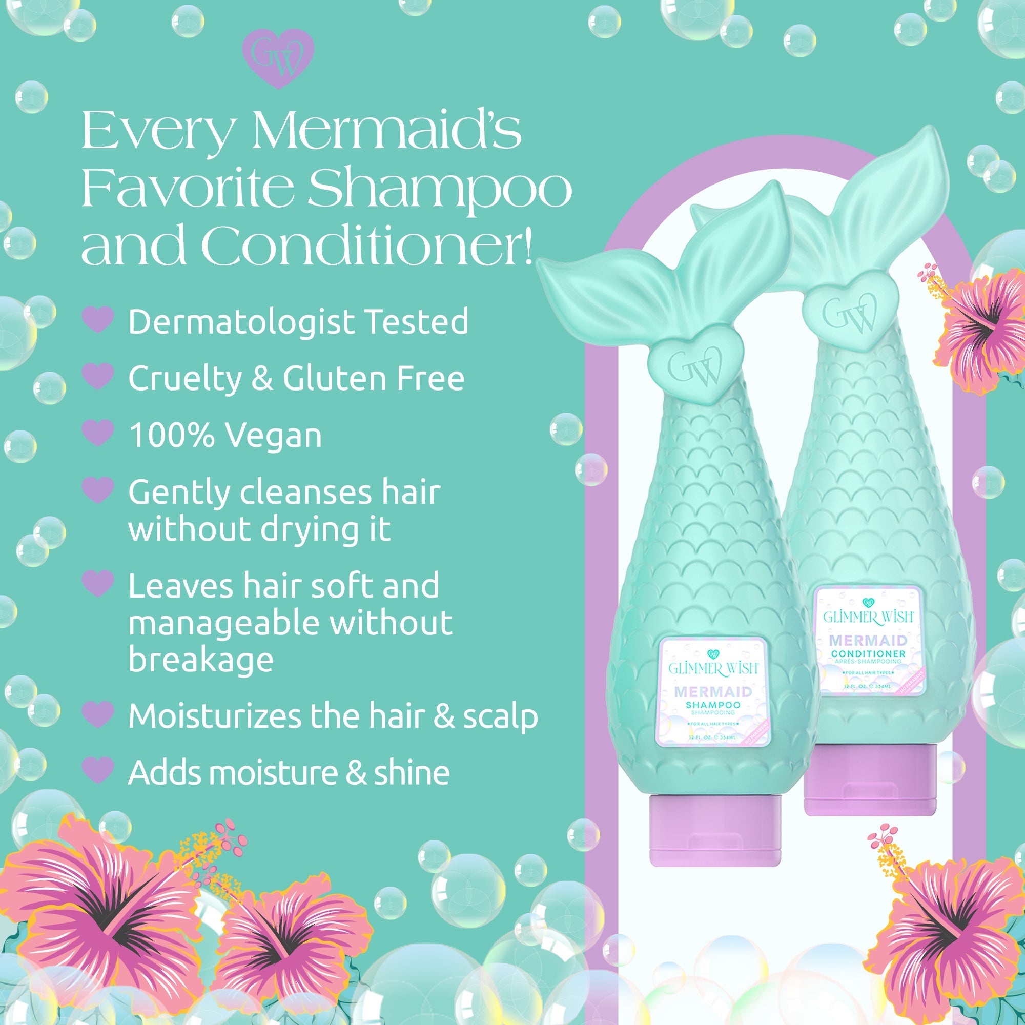 Mermaid Hair And Body Essentials
