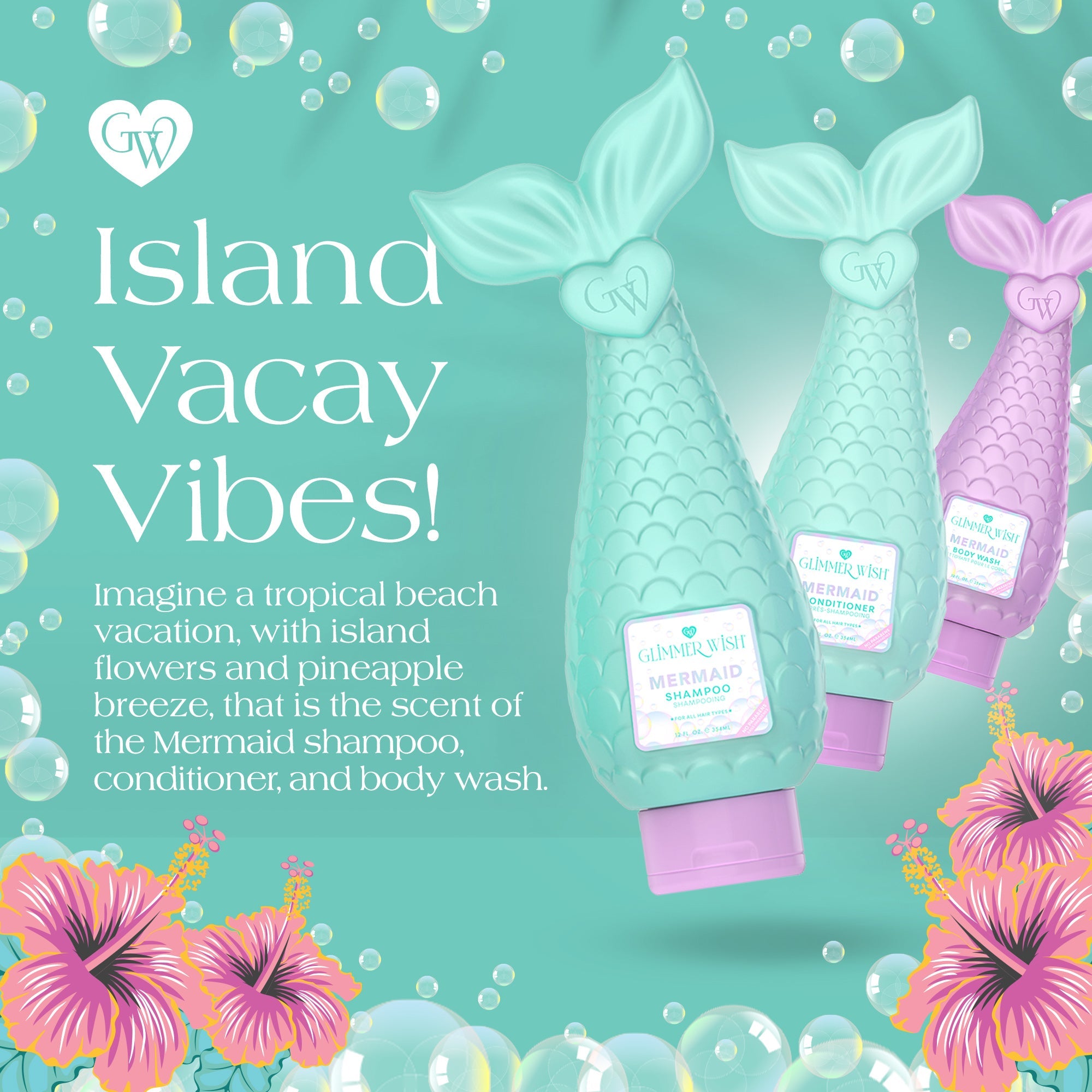 Mermaid Hair And Body Essentials