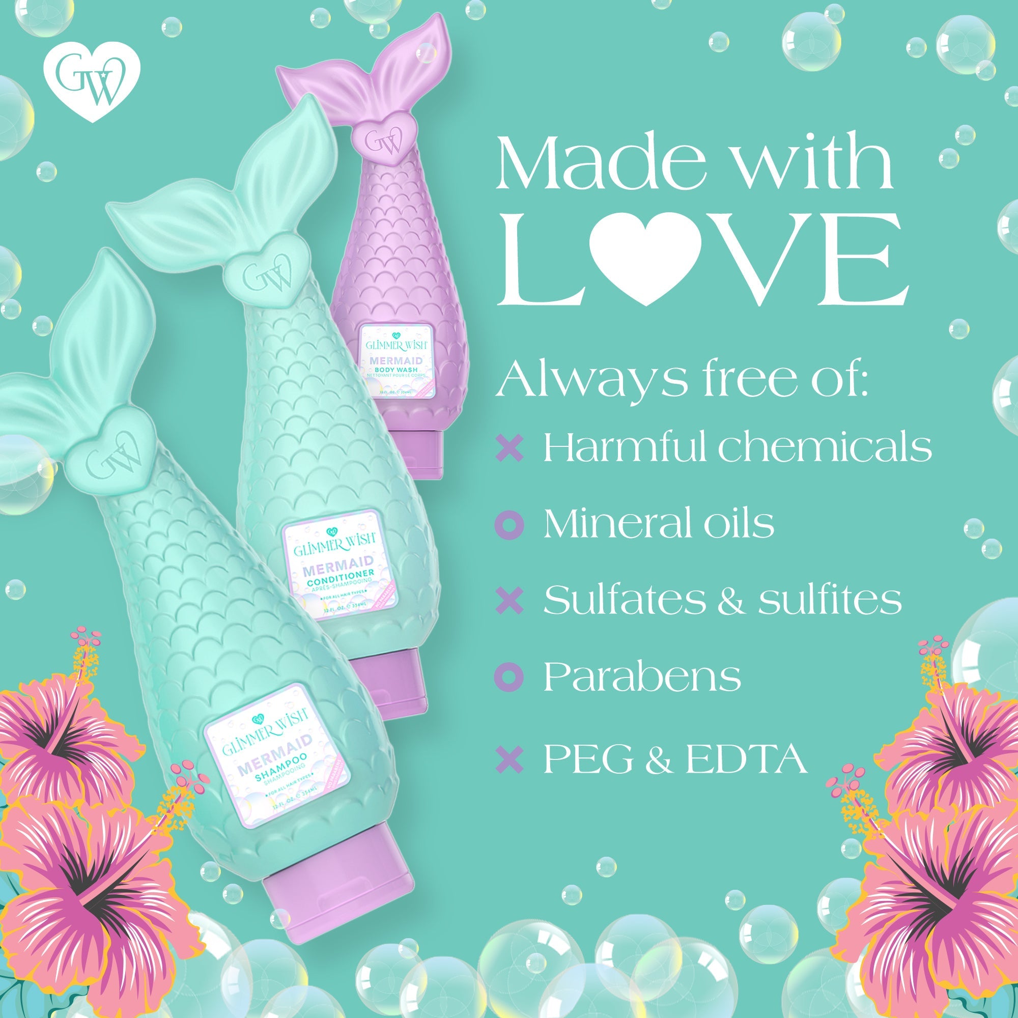 Mermaid Hair And Body Essentials