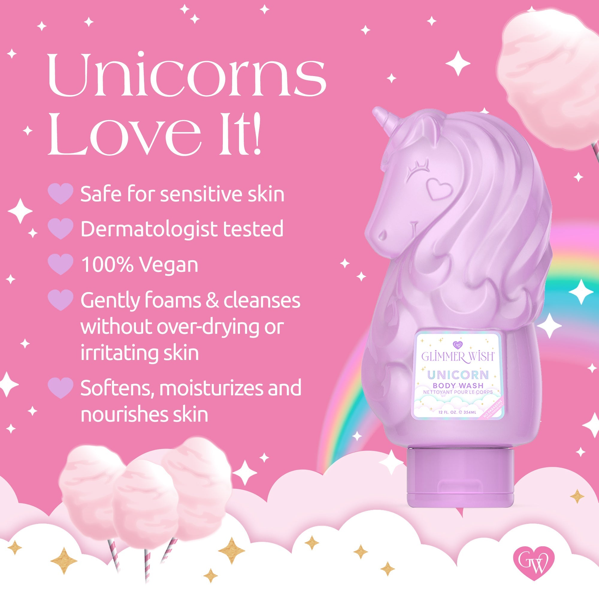 Unicorn Hair And Body Essentials