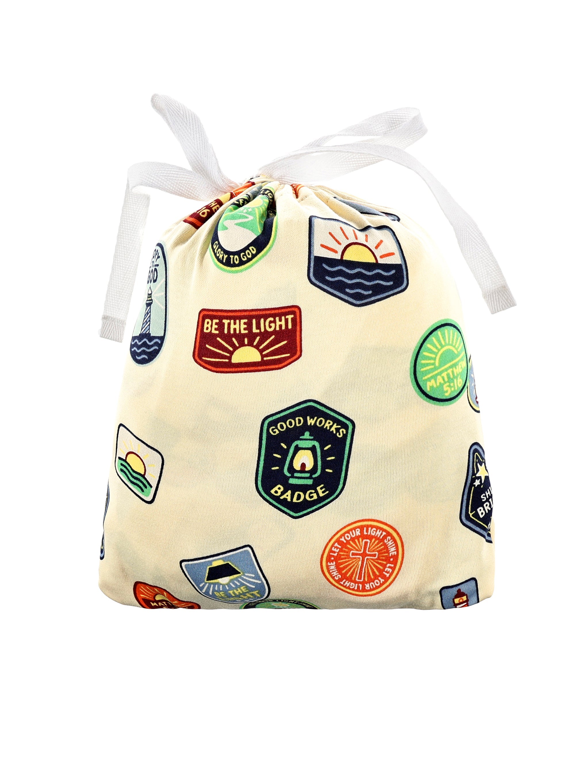 Be The Light Badges Bedsheet Cotton