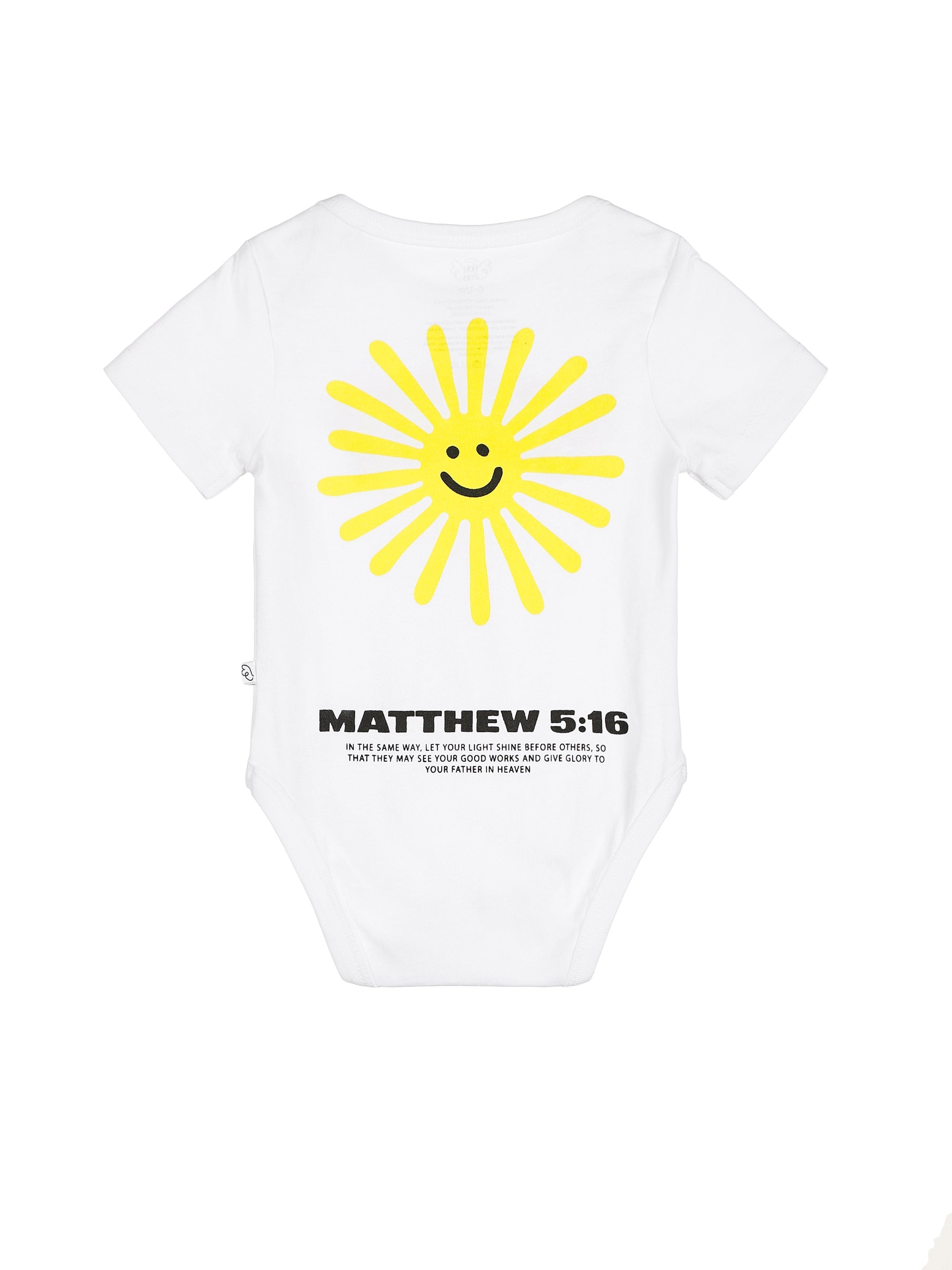 Baby Shine Bright Bodysuit Cotton | Short Sleeve