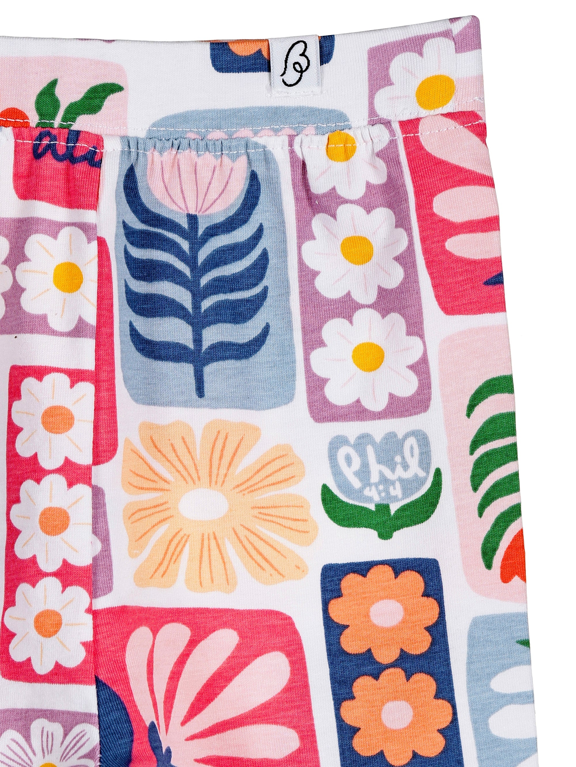 Baby Rejoice In The Lord Floral Leggings