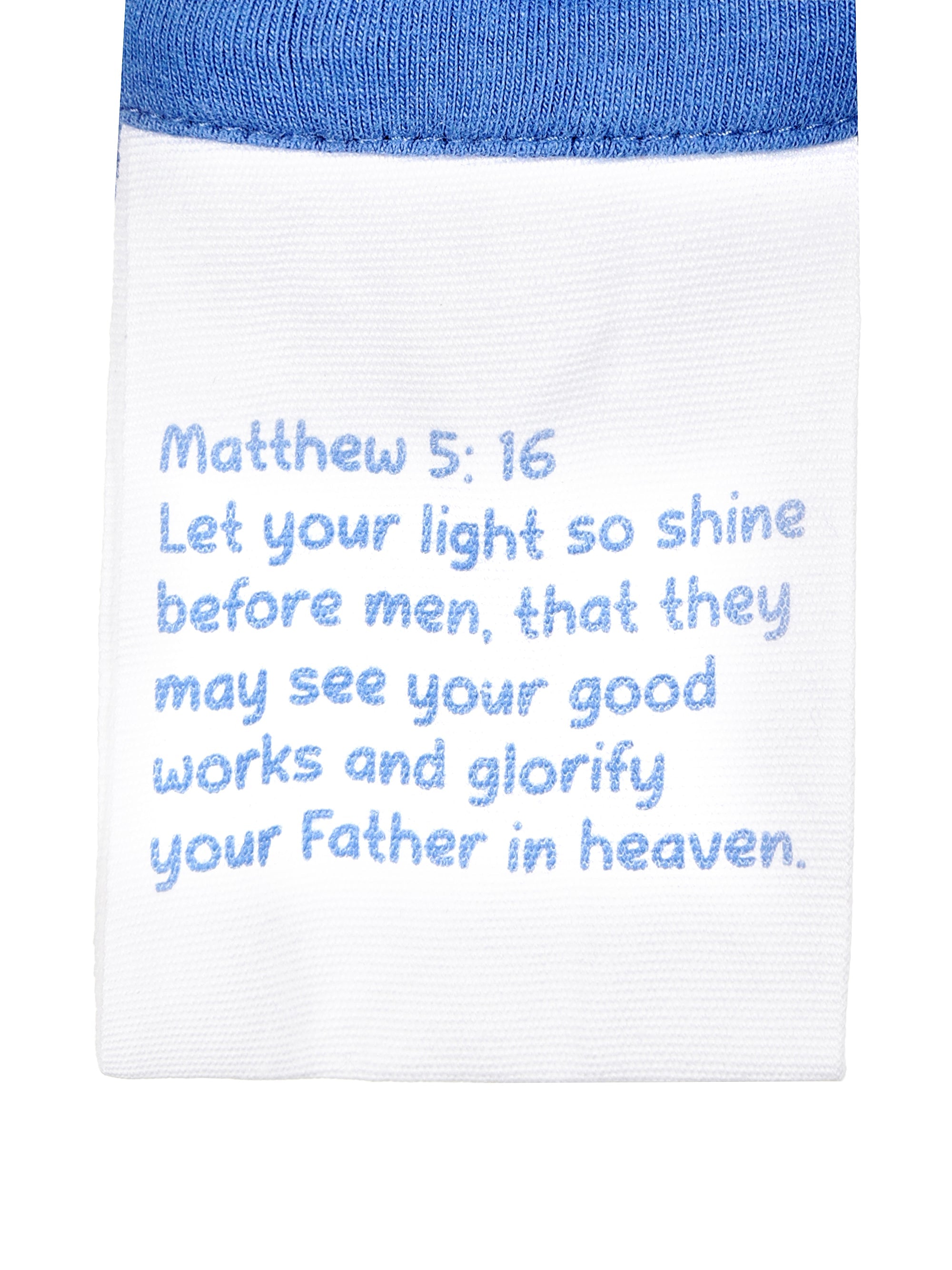 Kids Shine Prayer Pocket Ultramarine Leggings