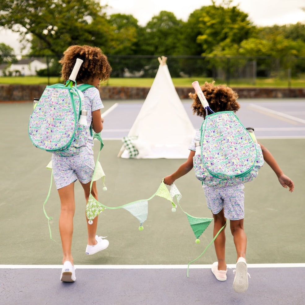 Tennis Kids Short Pajama Set - Tennis - Match Set Multi