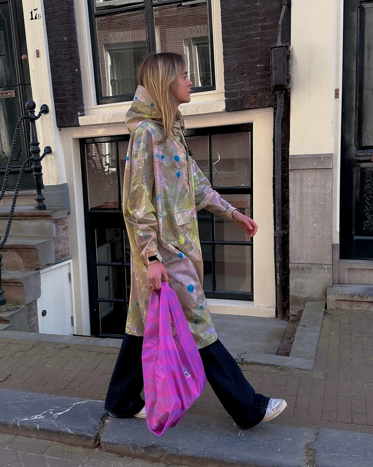 Rain Poncho Floral