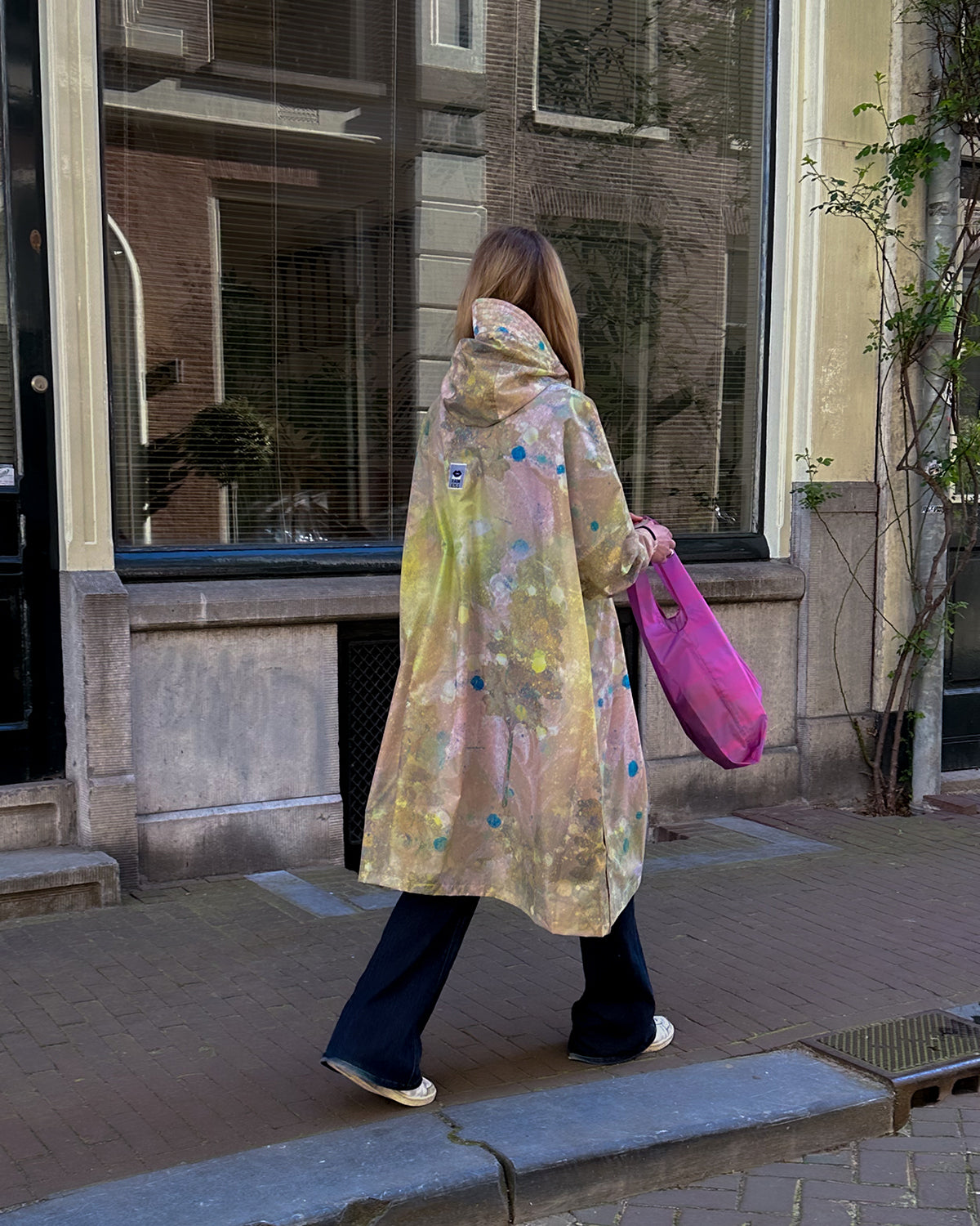 Rain Poncho Floral