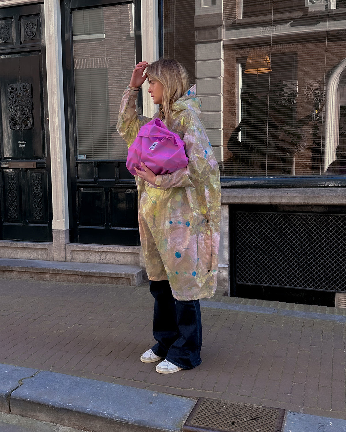 Rain Poncho Floral
