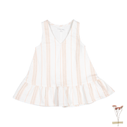 The Denim Dress - Rose Stripe