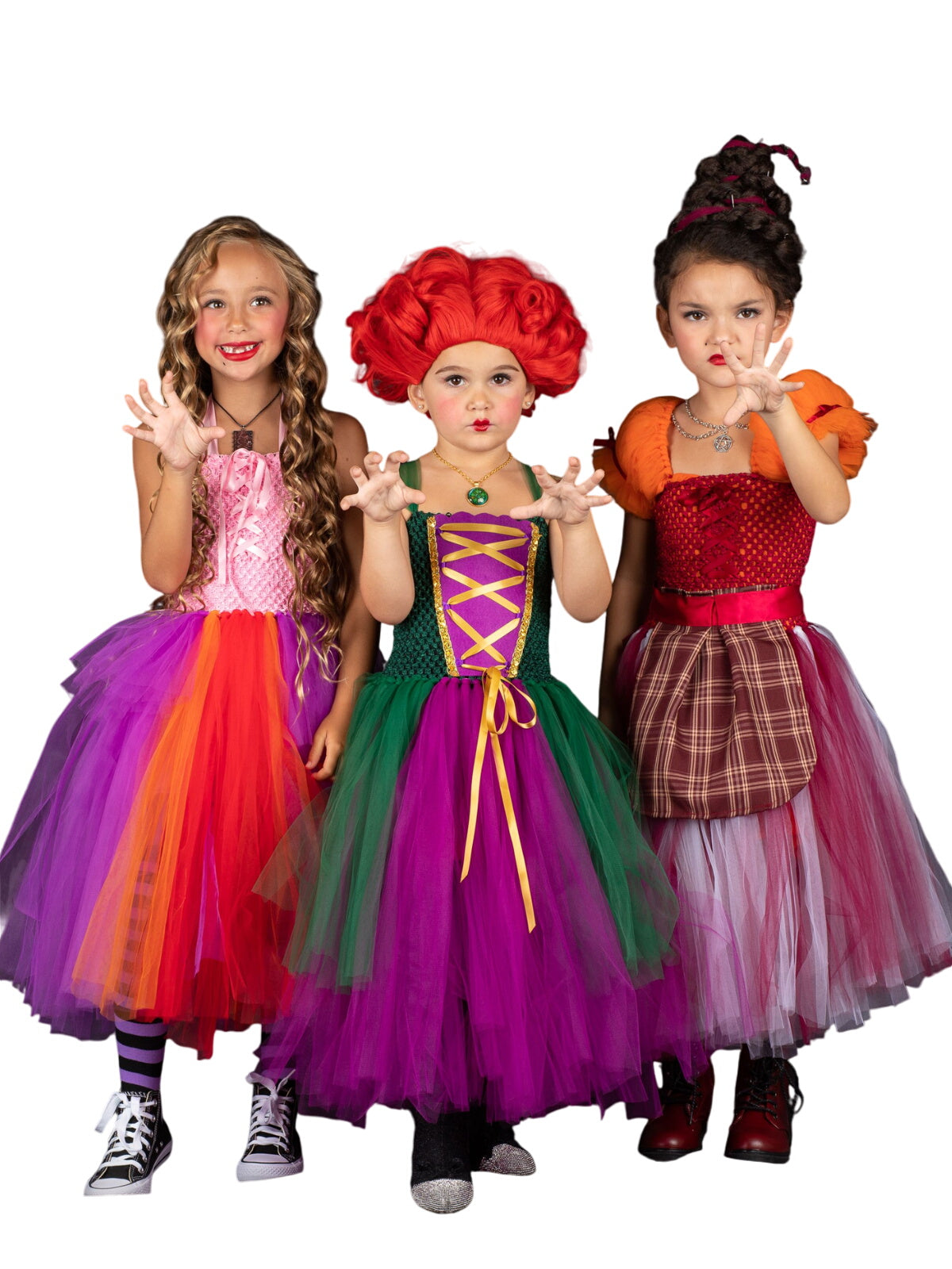 Girls Sarah Witch Tutu Costume Dress