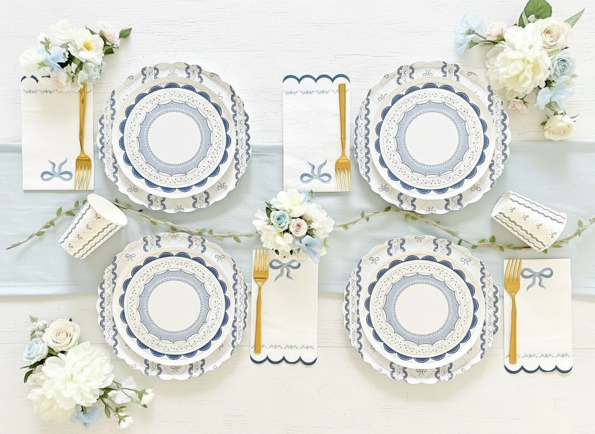 Baby Shower Blue Party Supplies In A Box