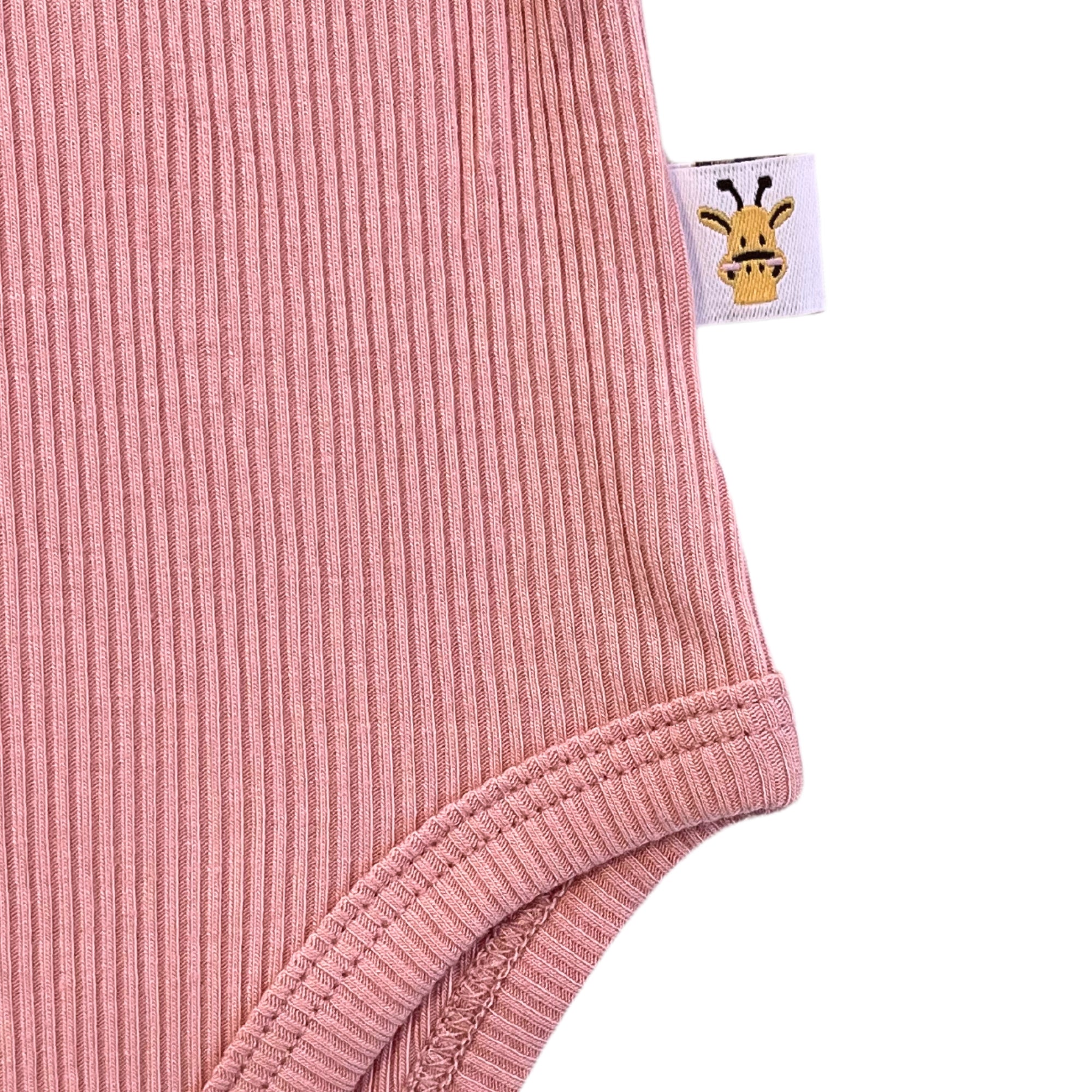 Bitsy Bodysuit - Coral Pink