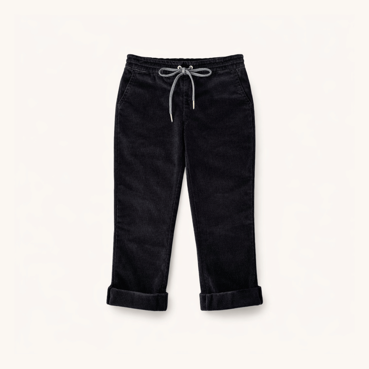 Boys' Corduroy Pants In Dark Gray