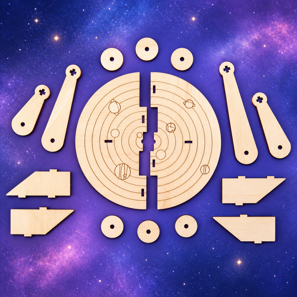 Solar System Model STEM Kit — Build the Planets in Orbit
