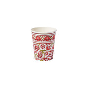 Festive Paisley Cups (10 Per Pack)