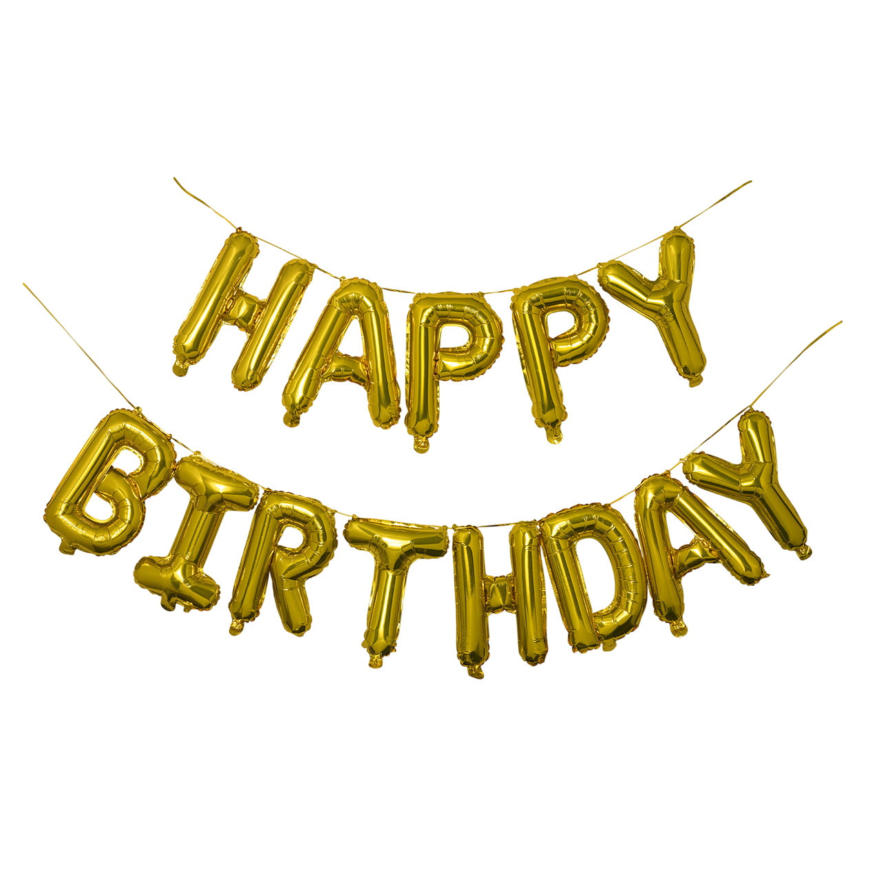 Happy Birthday Balloon Banner