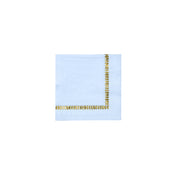 Pale Blue Brushstroke Cocktail Napkins (25 Per Pack)