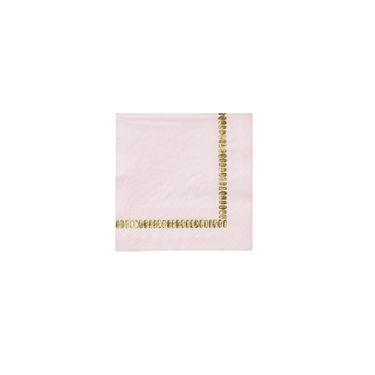 Pale Pink Brushstroke Cocktail Napkins (25 Per Pack)