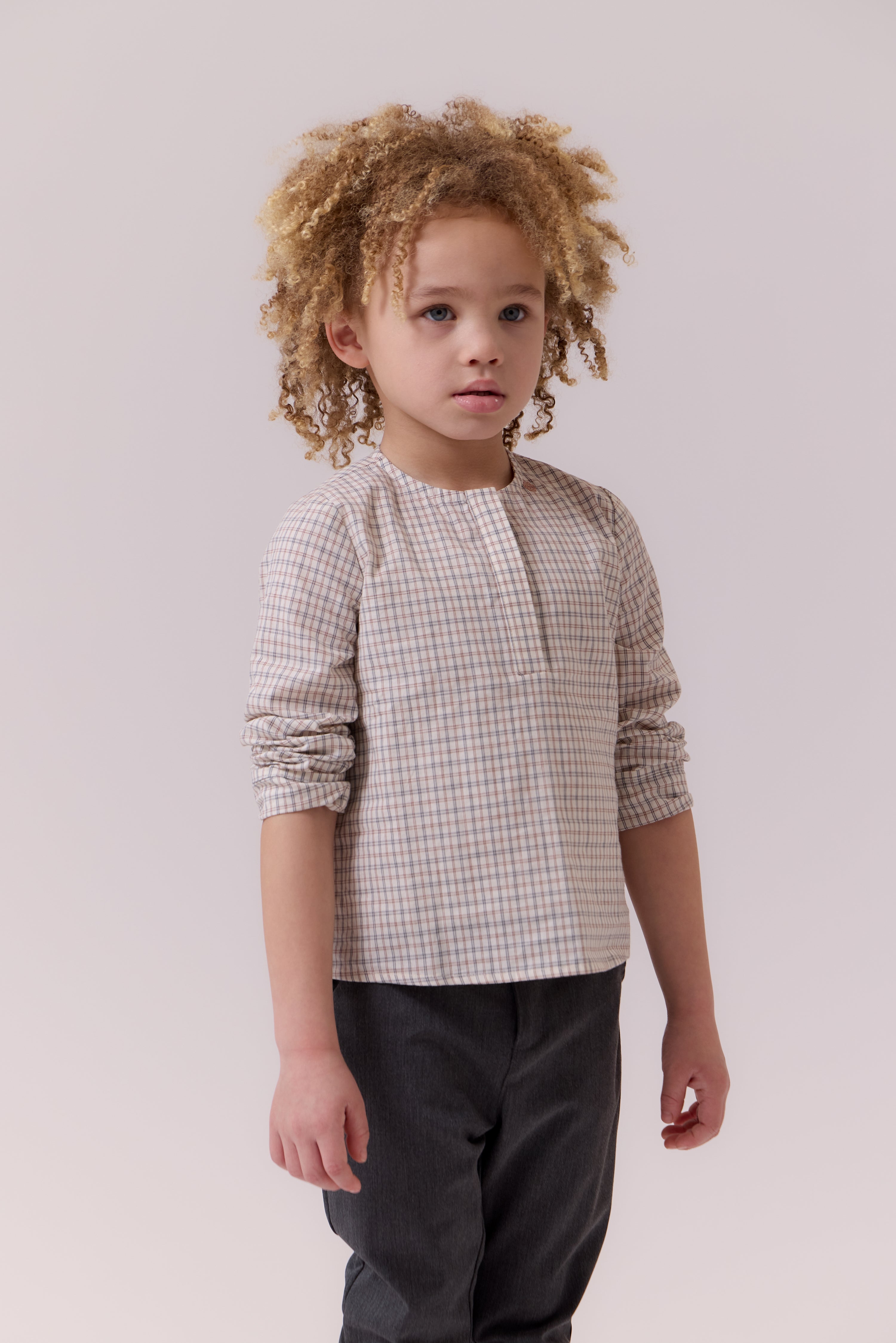 Oz Micro Plaid Shirt