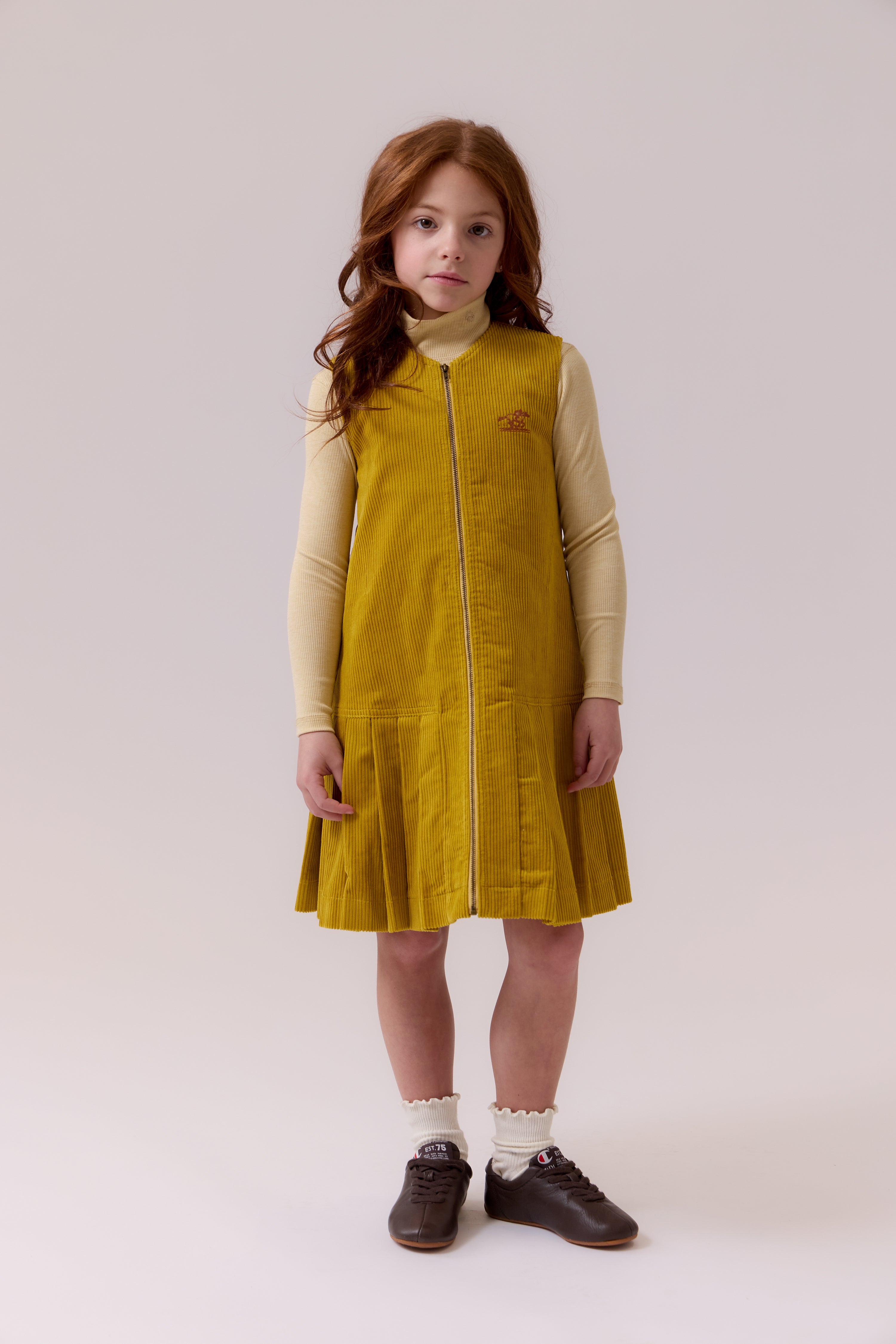 Delilah Dress - Mustard