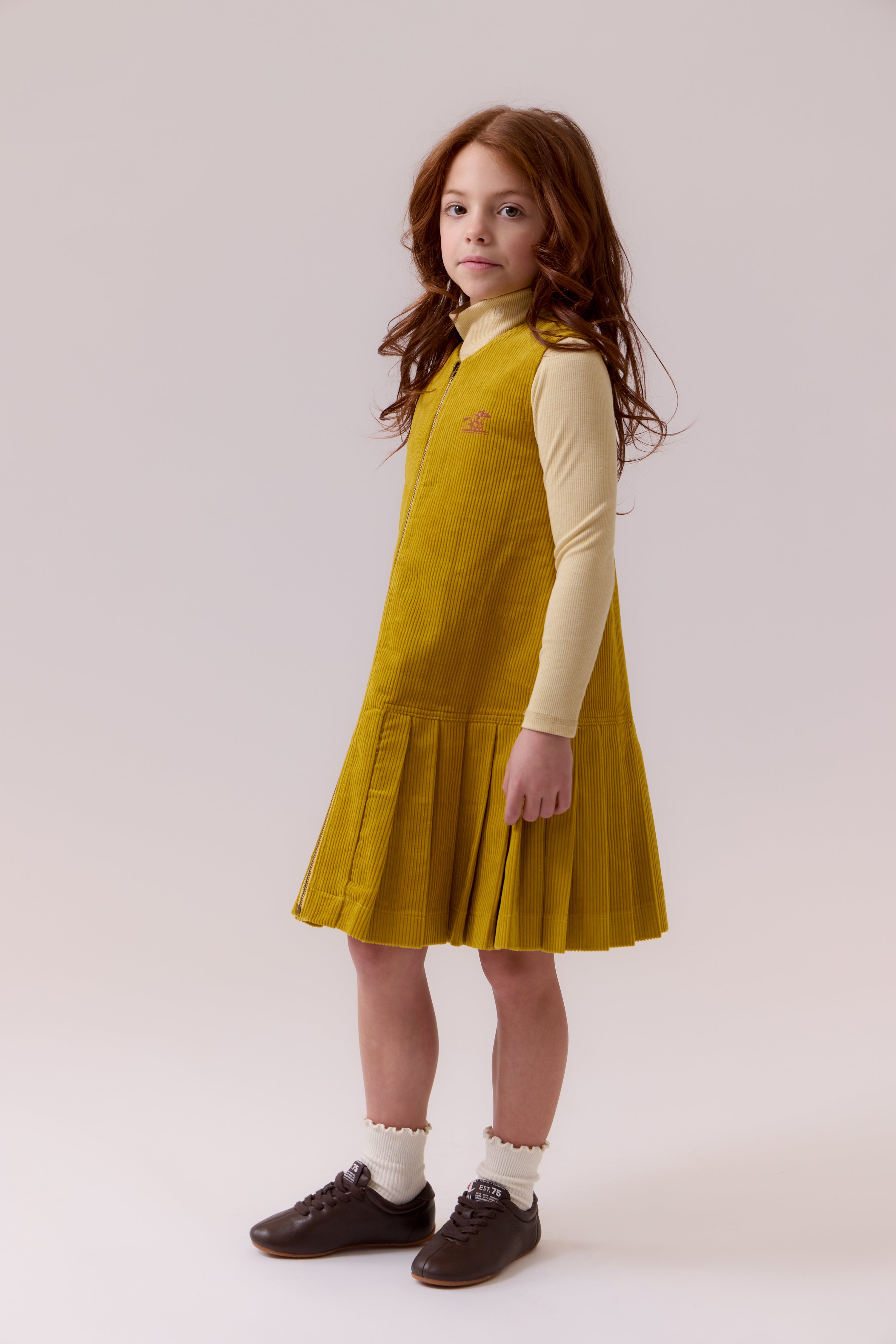 Delilah Dress - Mustard