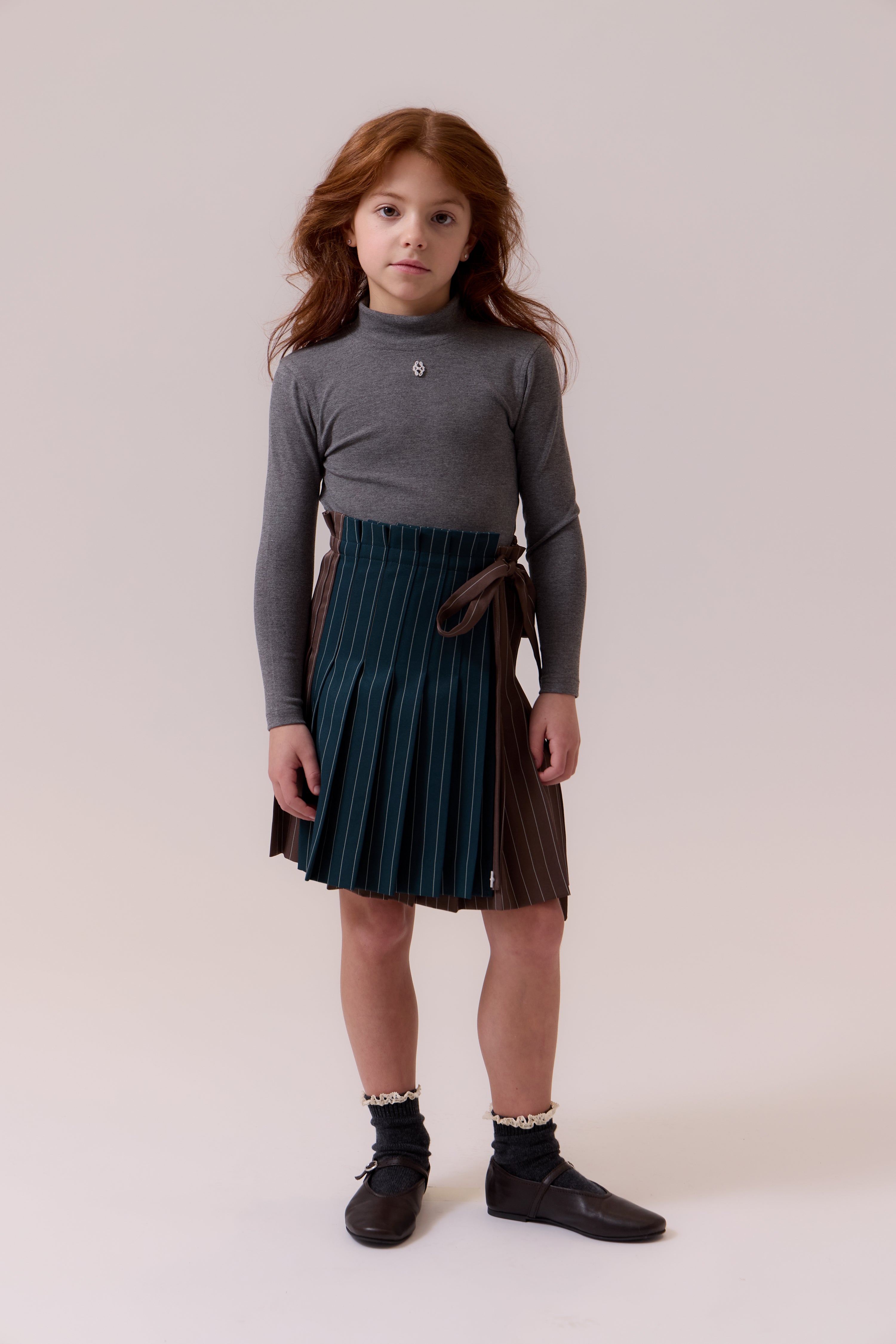 Olivia Wrap Skirt - Emerald