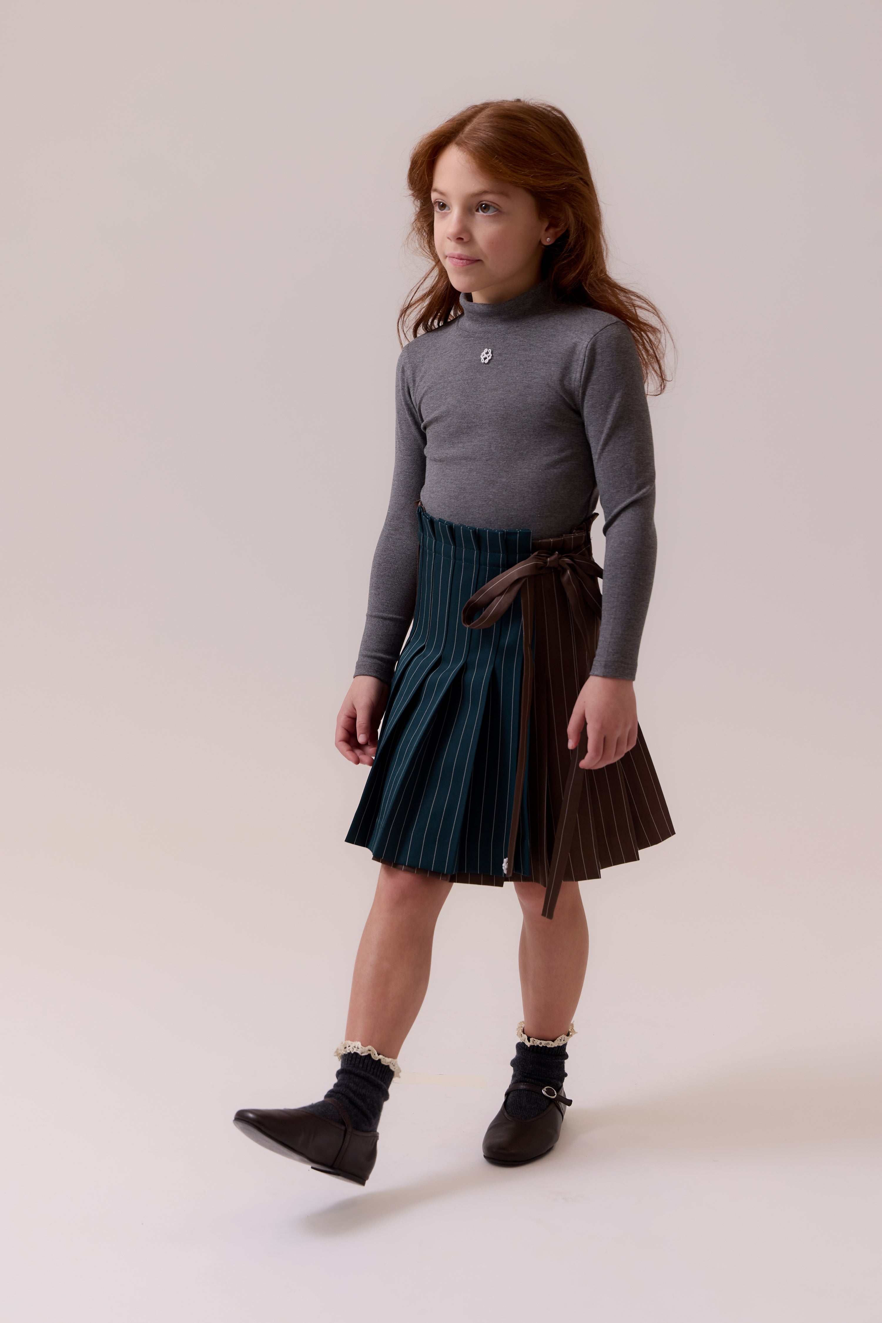 Eleanor Turtleneck - Grey