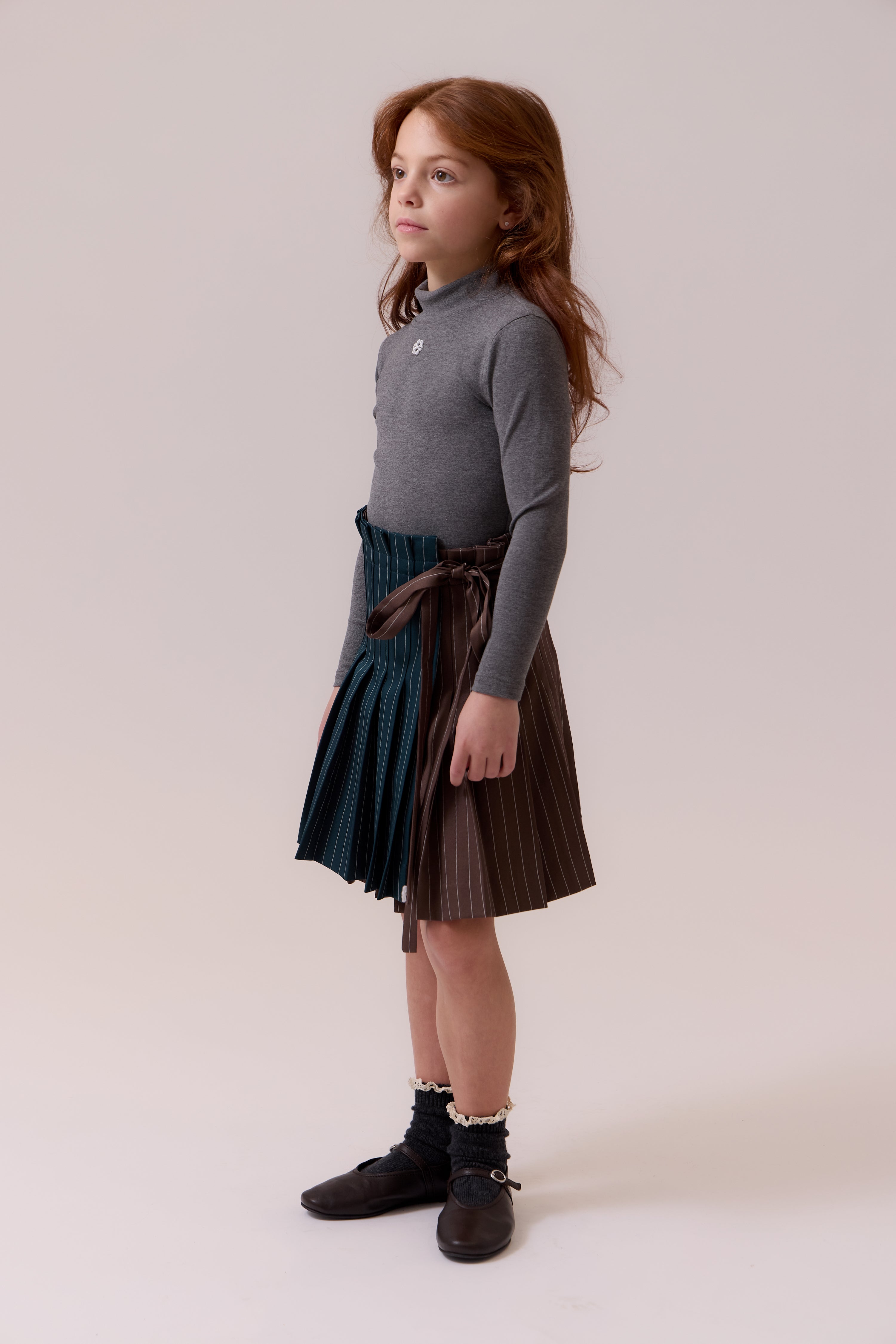 Olivia Wrap Skirt - Emerald